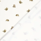 Sloth, White - Trikåtyg