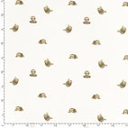 Sloth, White - Trikåtyg