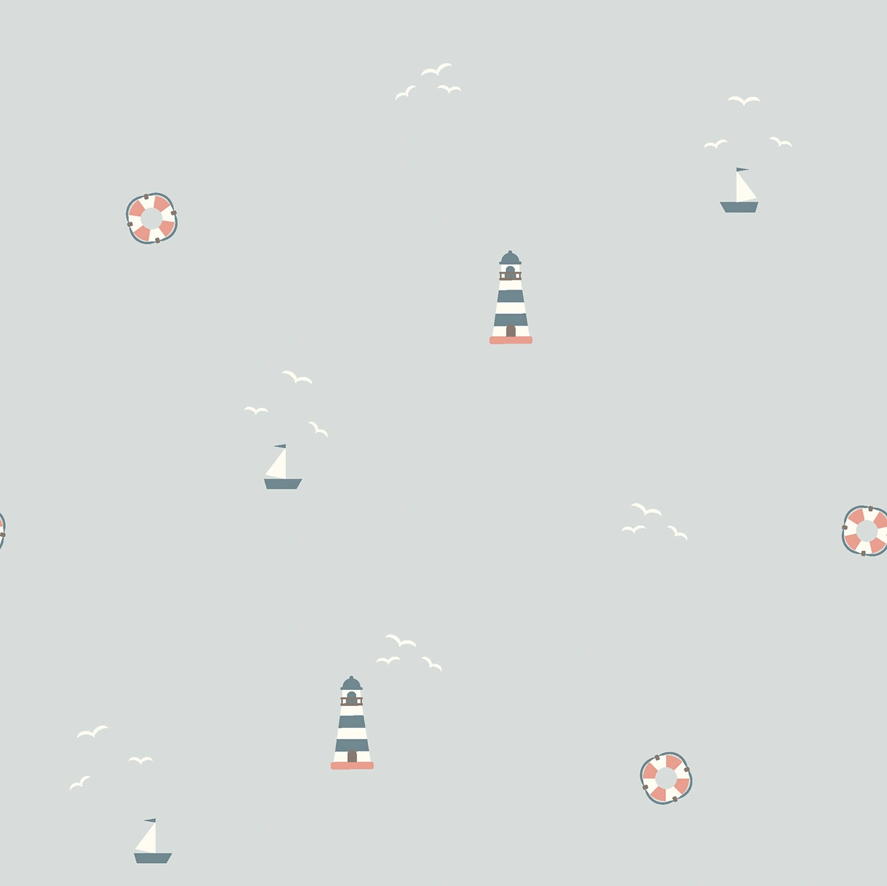 Lighthouse - Jersey fabric