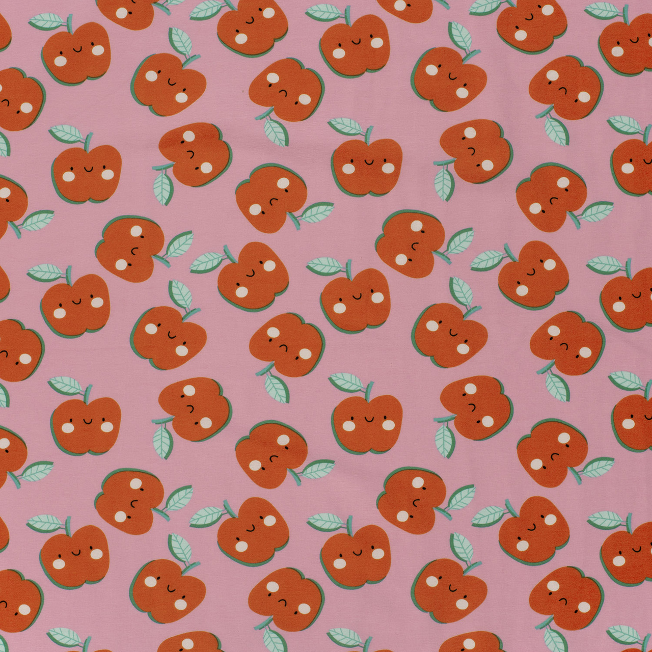 Appels, Pink - Trikåtyg