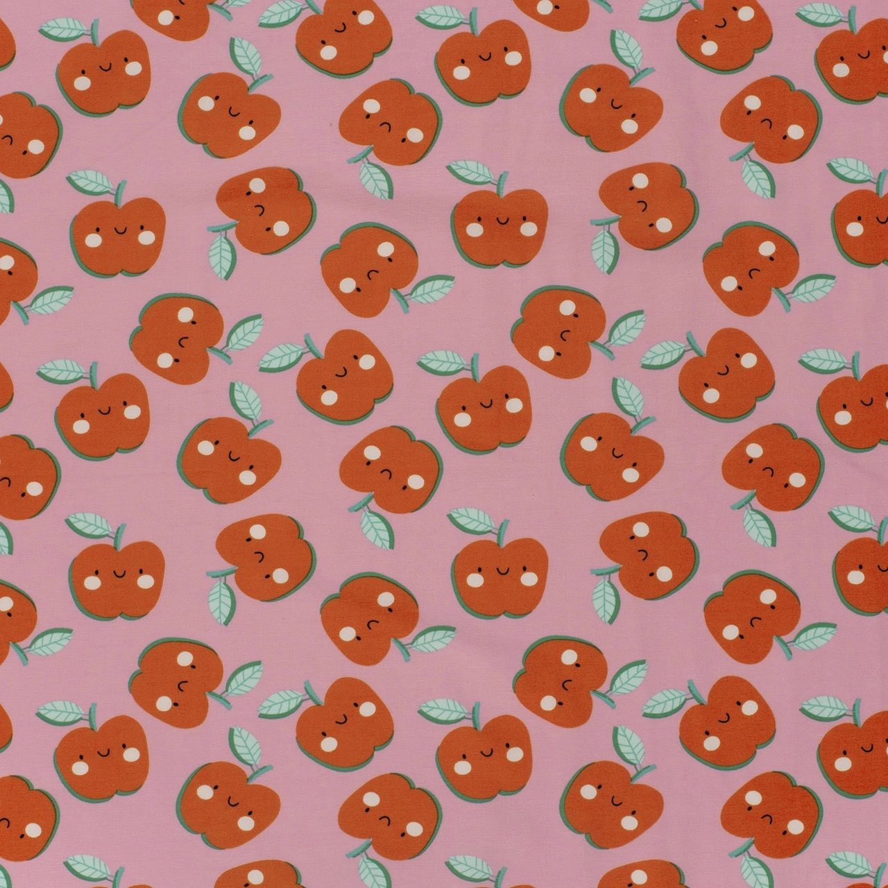 Appels, Pink - Trikåtyg