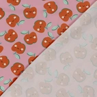 Appels, Pink - Trikåtyg