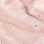 Bunny, Pink - Trikåtyg