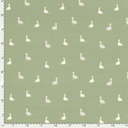 Goose, Olive Green - Trikåtyg