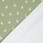 Goose, Olive Green - Trikåtyg