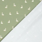 Goose, Olive Green - Trikåtyg