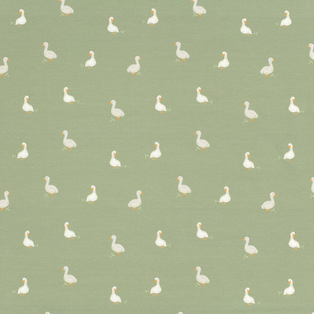 Goose, Olive Green - Trikåtyg