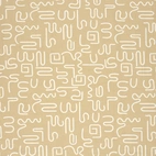 Abstract, Beige - Trikåtyg