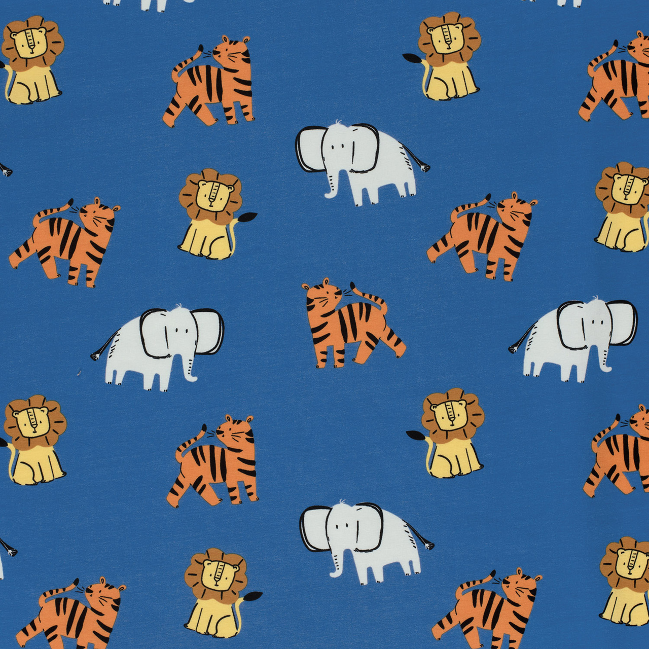 Wilder Tigers - Trikåtyg