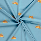 Cool Sun, Auqa - Trikåtyg