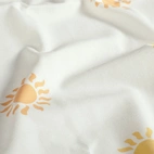 Suns, Off White - Jersey fabric