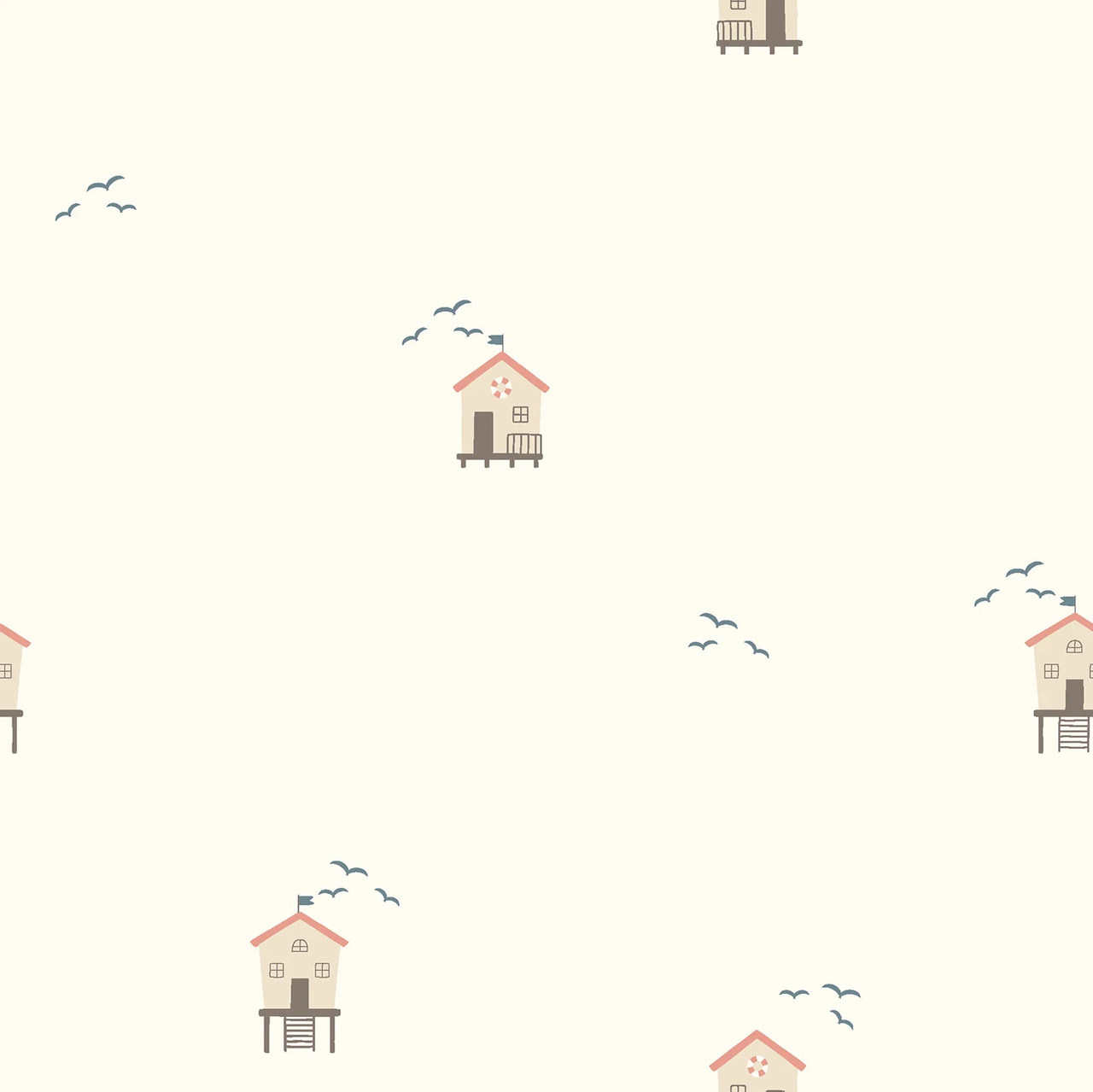 Sea House - Trikåtyg