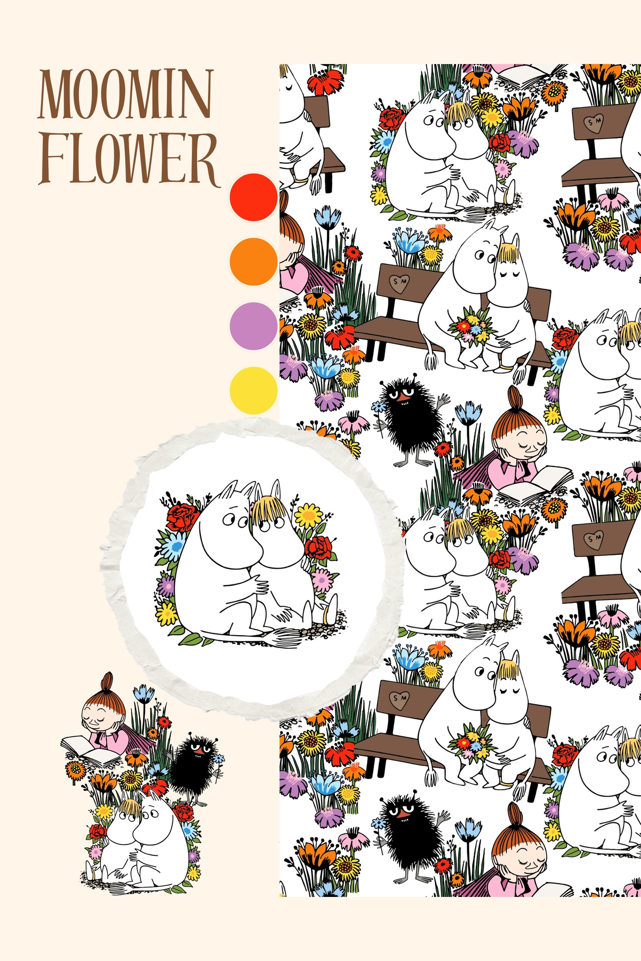 Blommor - Moomin By ZannaZ