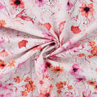 Blommor, rosa - Bomullsbrodyr