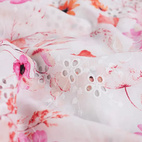 Blommor, rosa - Bomullsbrodyr