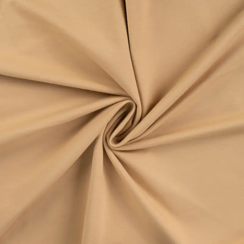 532 | Öglad Enfärgad jogging tyg - Neutral Beige