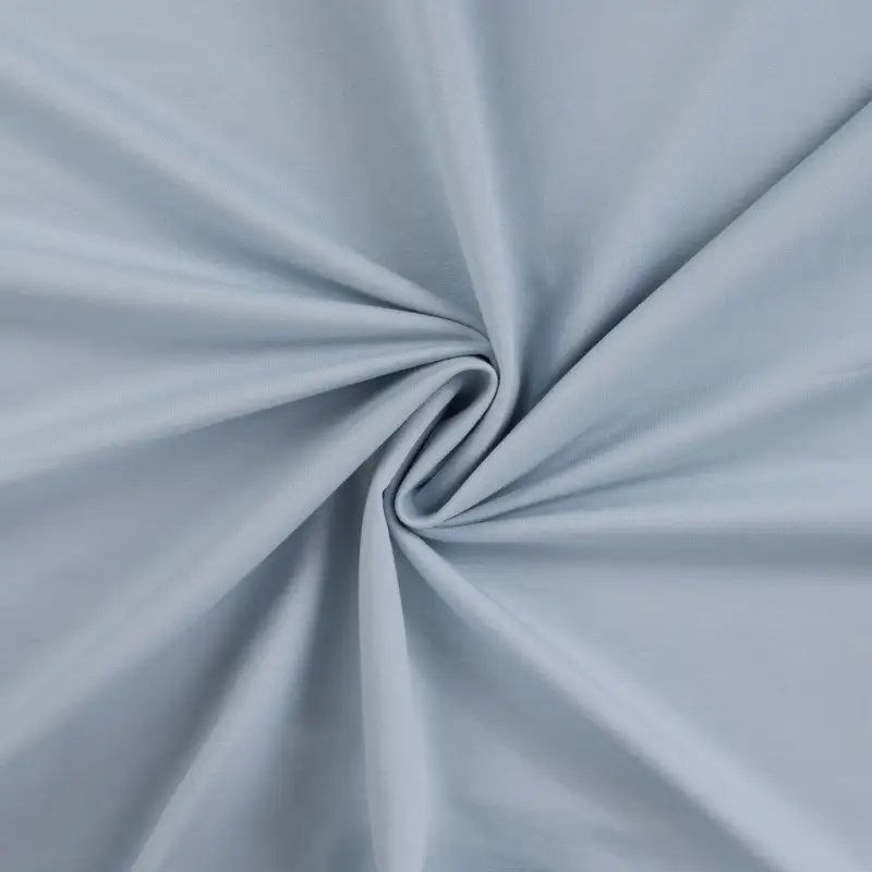 921 | Öglad Enfärgad jogging tyg - Soft Blue