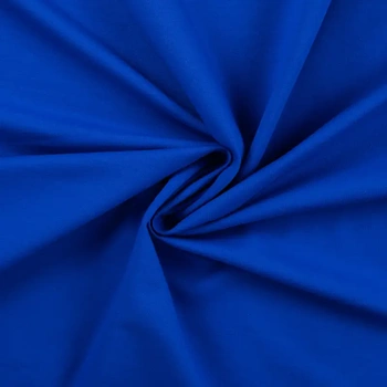 971 | Öglad Enfärgad jogging tyg - Royal