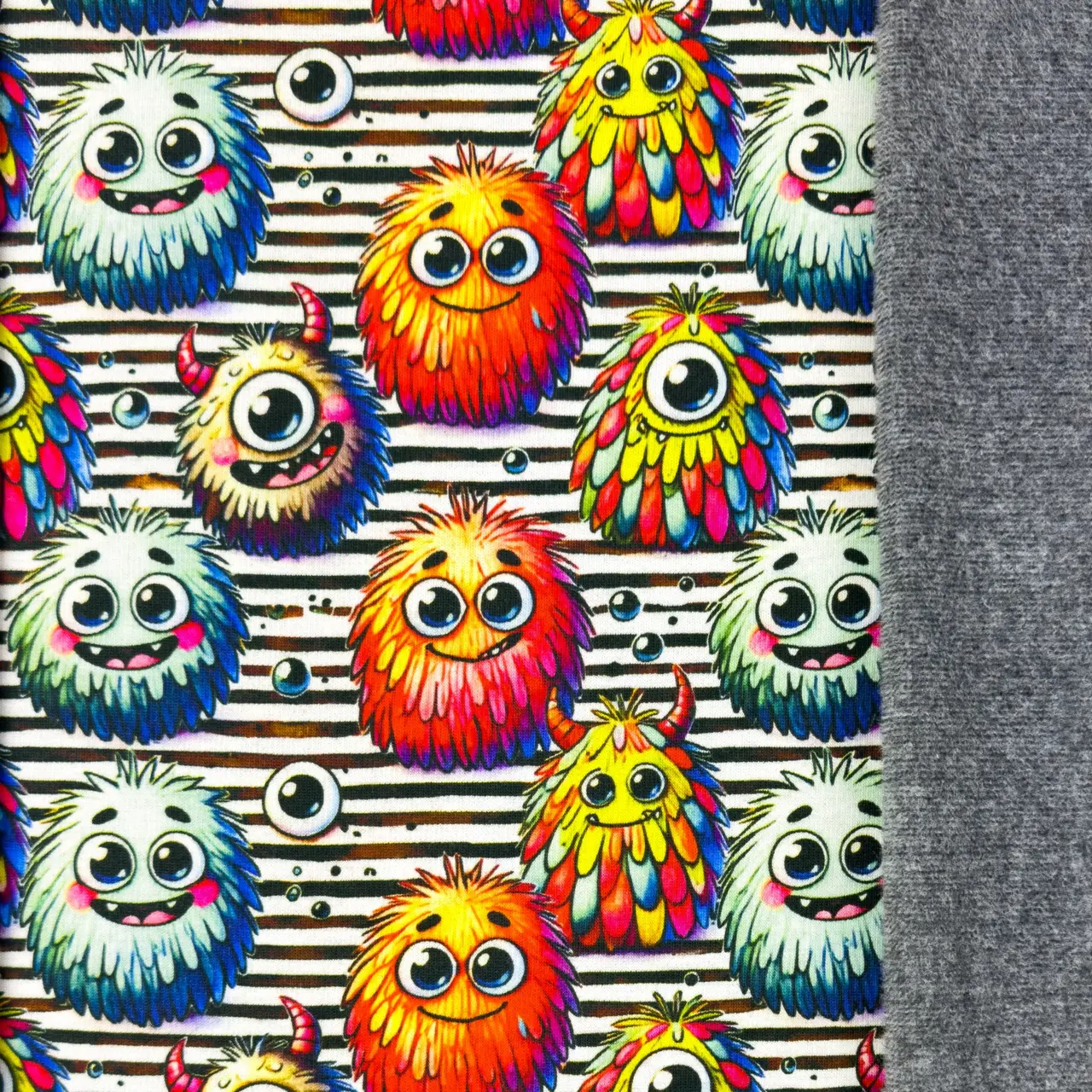 Boo-Stripes - Alpine Fleece