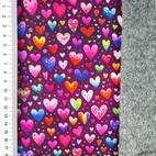 Pinky Hearts - Alpenfleece