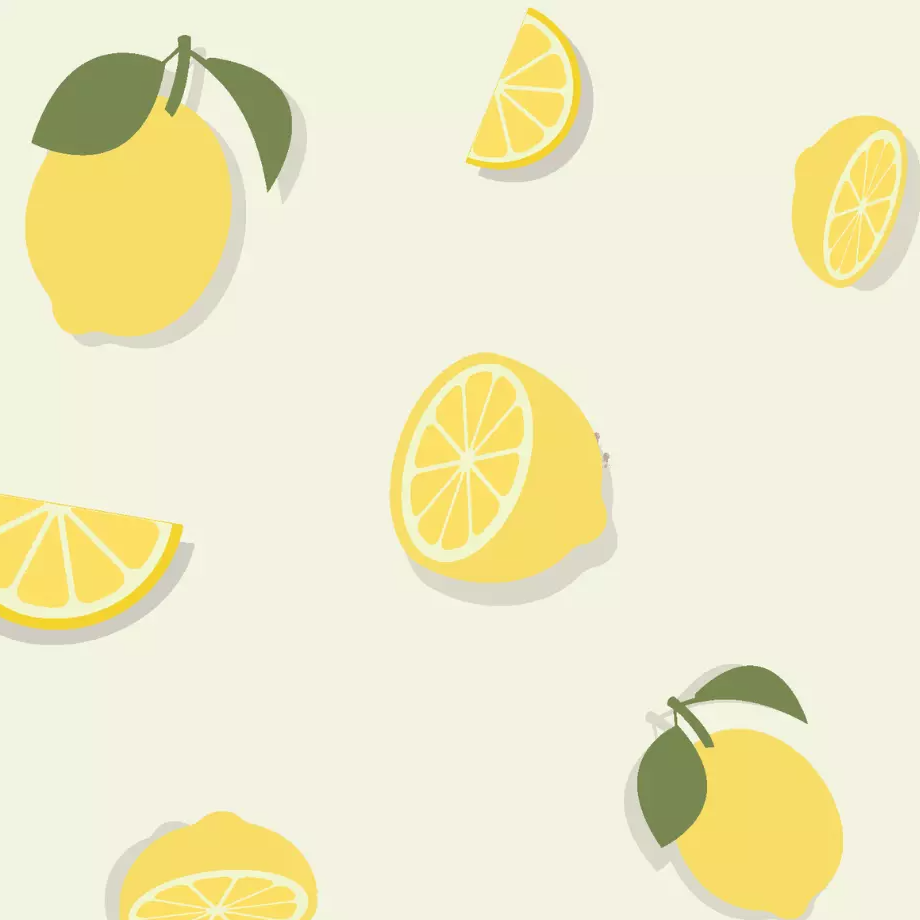 Citron beige - Trikåtyg