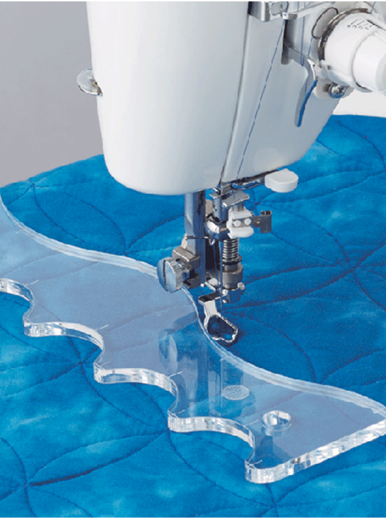 Quiltfot1/4" ruler fot