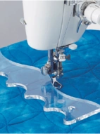 Quiltfot1/4" ruler fot