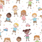 Knattekalas - Trikåtyg