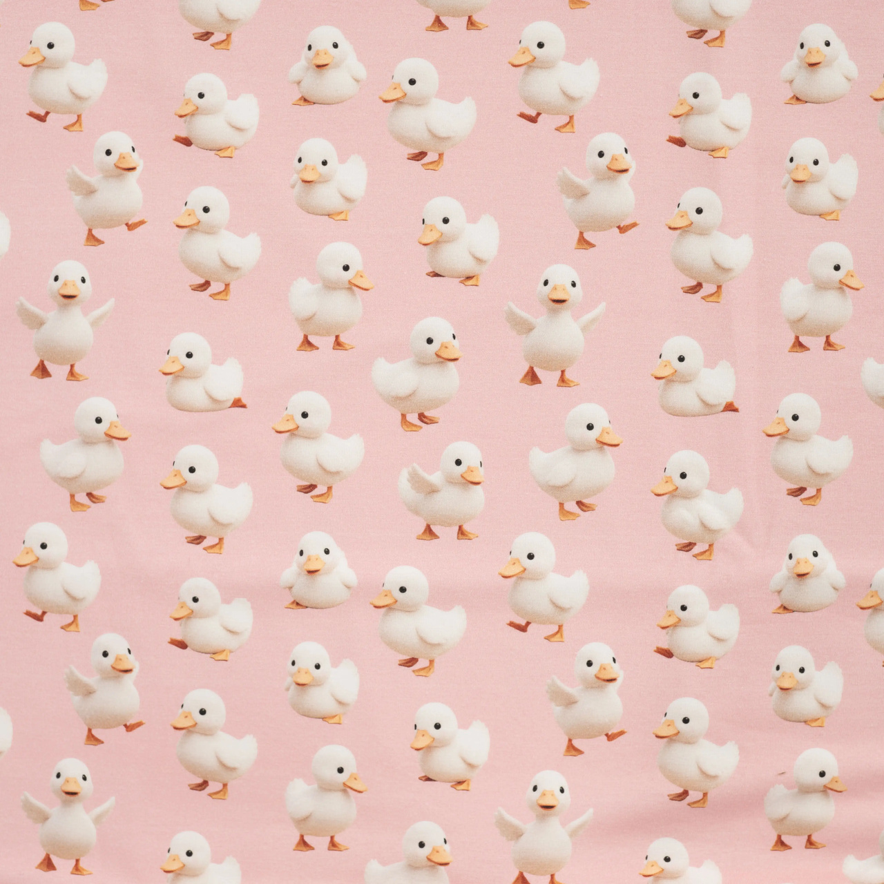 Söta ankungar - Trikåtyg