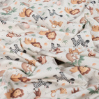 Djungeldjur - Trikåtyg