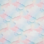 Drömmiga moln - Trikåtyg