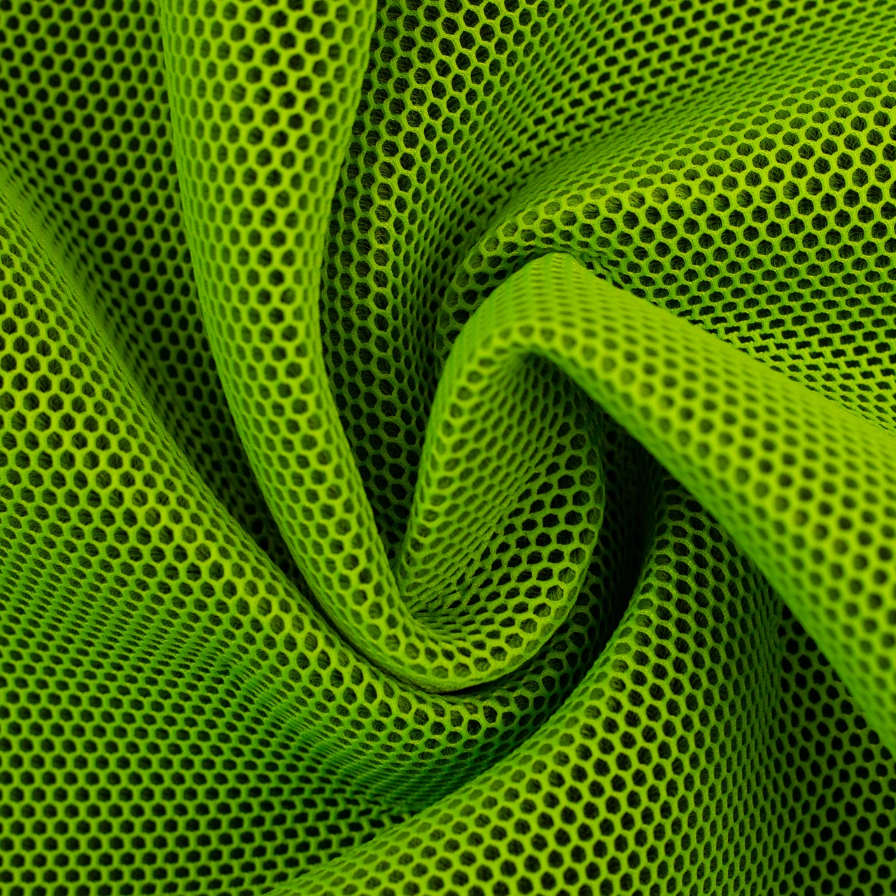 3D Mesh - svart/lime