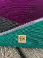 3D Mesh - svart/cerise