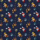 Paw Patrol, tassar  - Trikåtyg