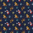 Paw Patrol, tassar  - Trikåtyg