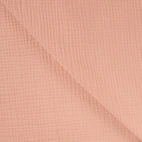 Creamy Peach - 4-lager Muslin