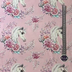 Unicorn Flower Pink - Knitted fabric