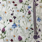 Ängsblommor - Trikåtyg