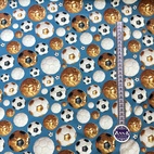 Guldbollen Blue - Jersey fabric