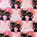 Heart cats - Jersey fabric