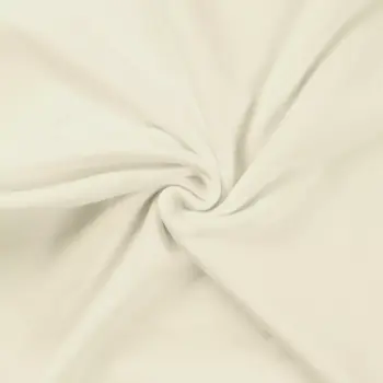 510 | Brushed Solid Jogging Fabric - Ecru