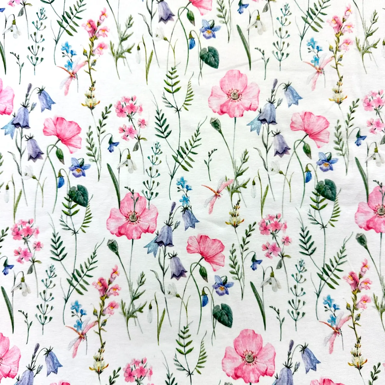Summer meadow - Knit fabric