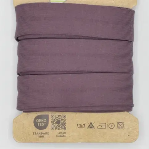 450 | Mauve -  trikåkantband, färdigvikt