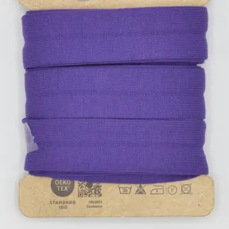 470 | Purple -  trikåkantband, färdigvikt