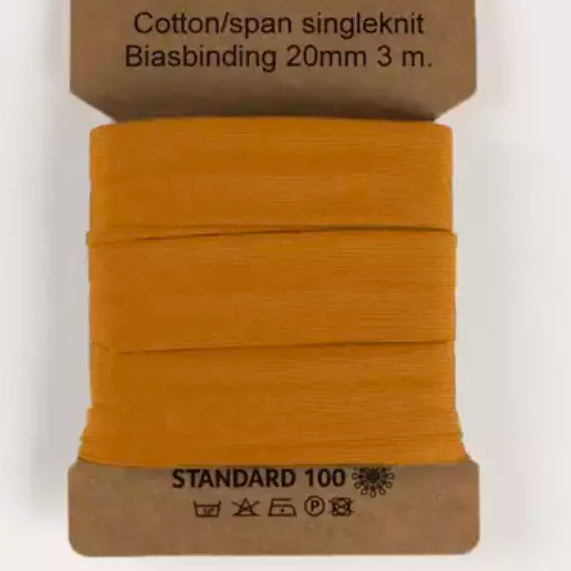 840 | Ochre - jersey edging, ready-made