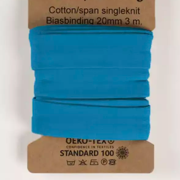 940 | Turquoise - jersey edging, finished weight