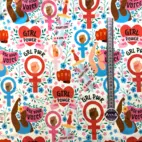 Girlpower - Trikåtyg