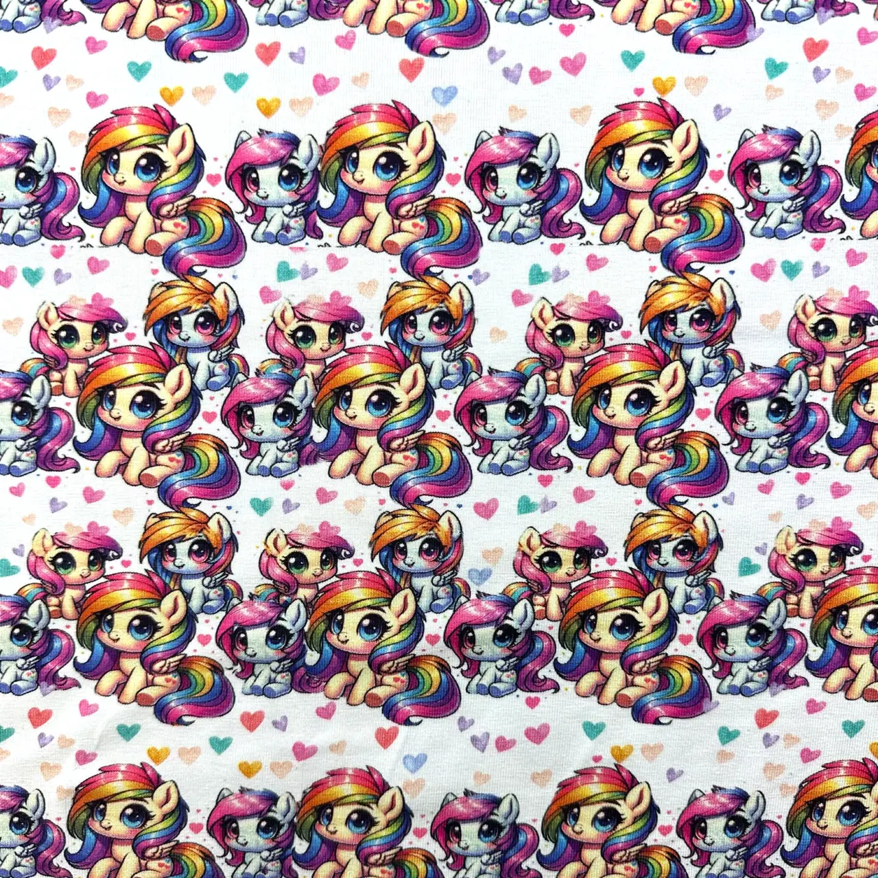 Sweet Ponys - Trikåtyg