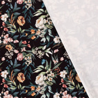 Flowers Black - Sportlycra