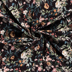 Flowers Black - Sportlycra